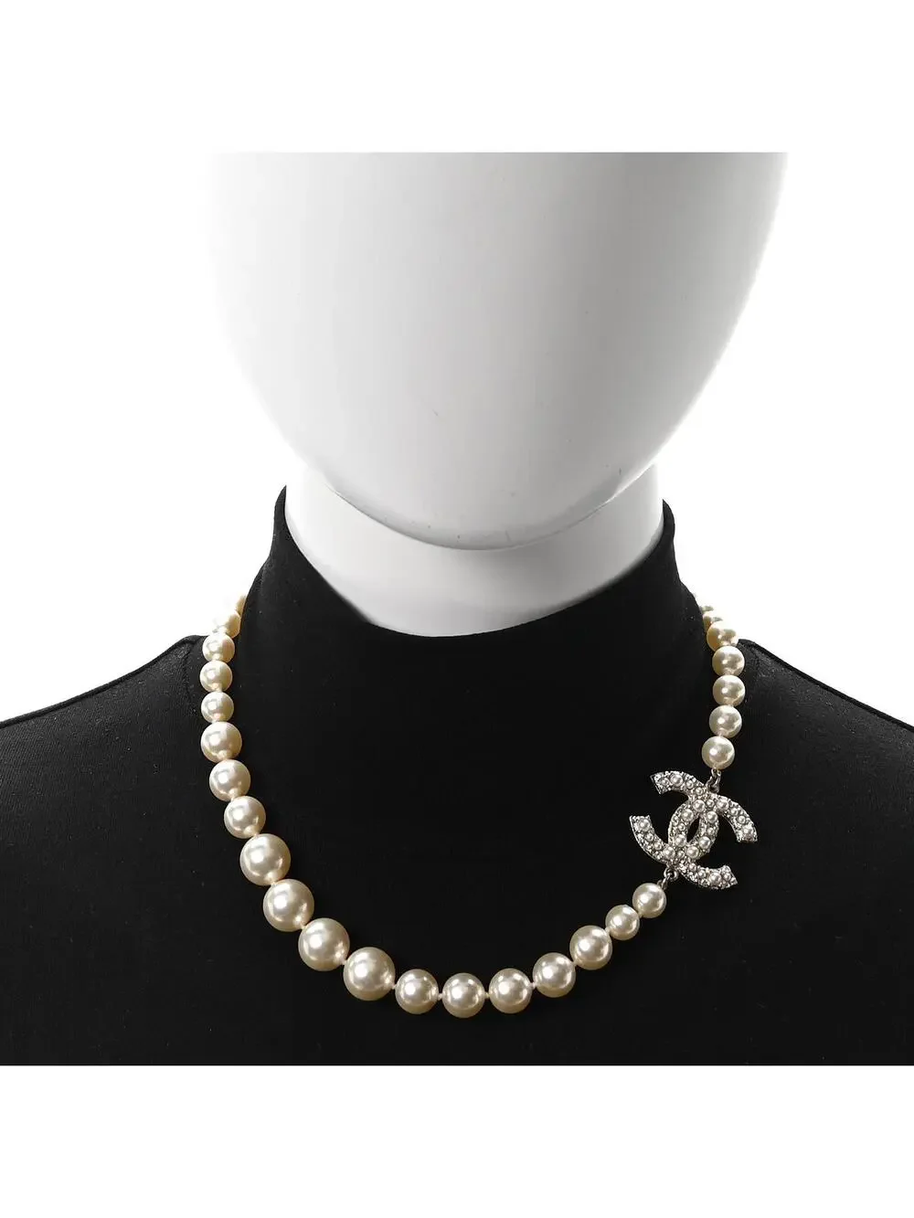 Chanel Pearl Cc Anniversary Necklace #300104C17B